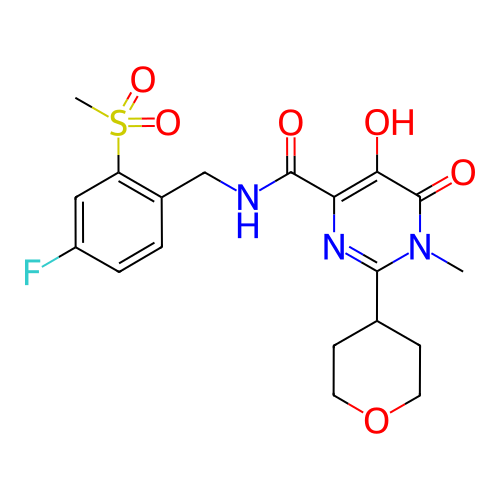 Chemical structure of BindingDB Monomer ID 50042023