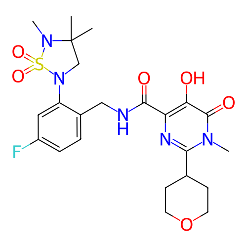 Chemical structure of BindingDB Monomer ID 50042031