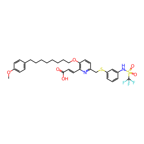 Chemical structure of BindingDB Monomer ID 50042155