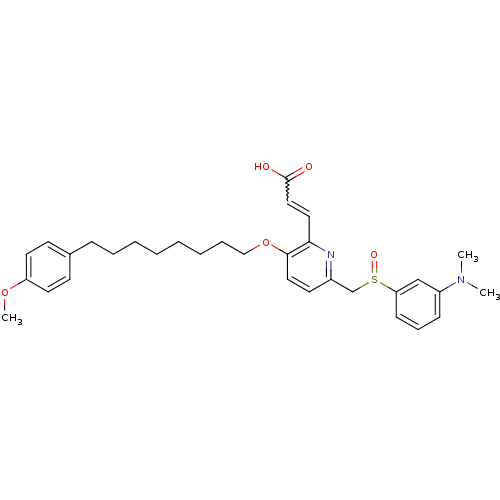 Chemical structure of BindingDB Monomer ID 50042177