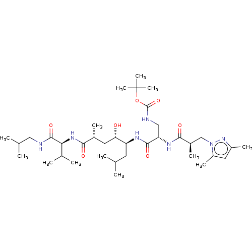 Chemical structure of BindingDB Monomer ID 50042287