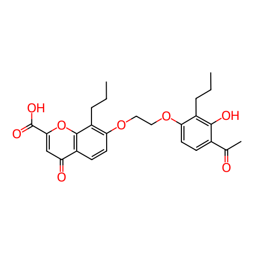Chemical structure of BindingDB Monomer ID 50042784