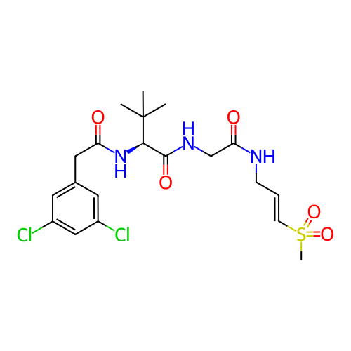 Chemical structure of BindingDB Monomer ID 50042854