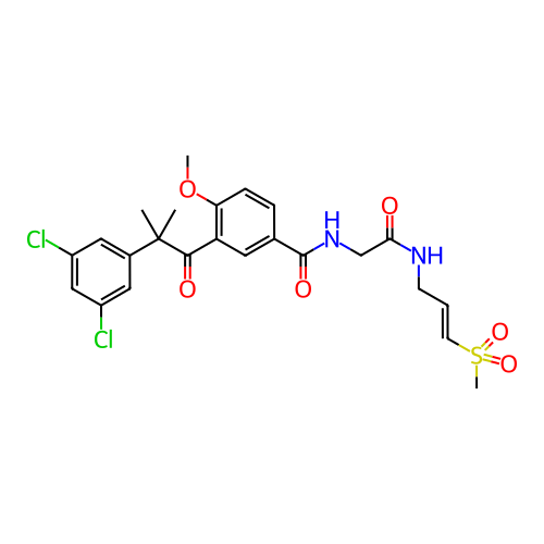 Chemical structure of BindingDB Monomer ID 50042855