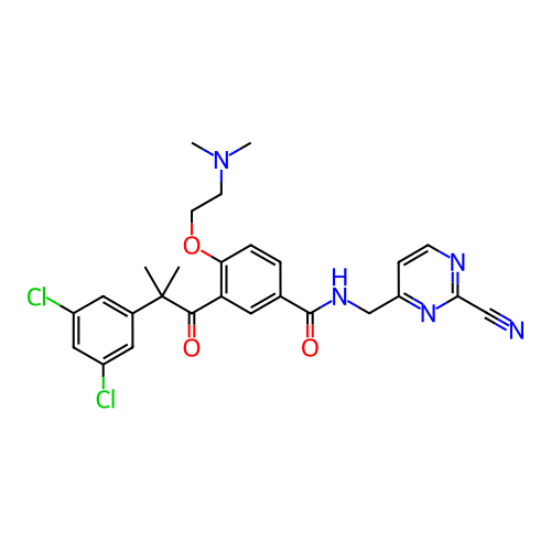Chemical structure of BindingDB Monomer ID 50042856