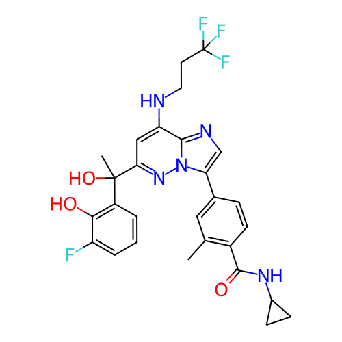 Chemical structure of BindingDB Monomer ID 50042929