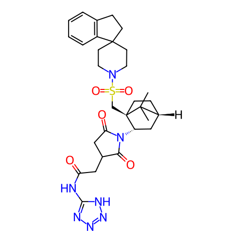 Chemical structure of BindingDB Monomer ID 50043123