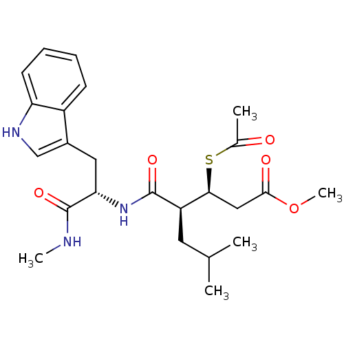 Chemical structure of BindingDB Monomer ID 50043242