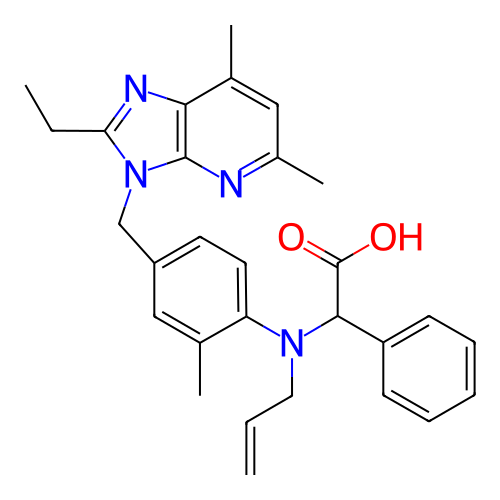Chemical structure of BindingDB Monomer ID 50043476