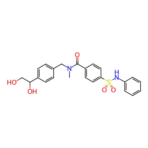 Chemical structure of BindingDB Monomer ID 50043615