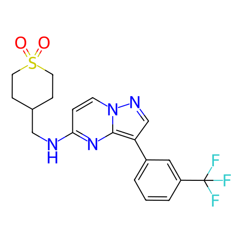 Chemical structure of BindingDB Monomer ID 50043656