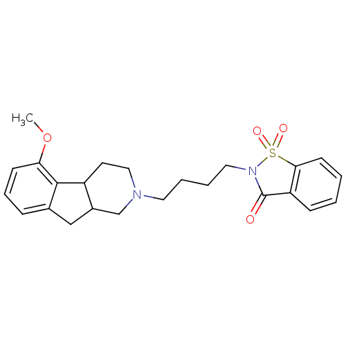 Chemical structure of BindingDB Monomer ID 50043661