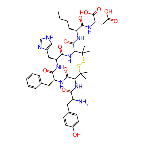 Chemical structure of BindingDB Monomer ID 50043711