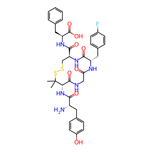Chemical structure of BindingDB Monomer ID 50043725