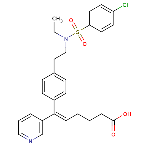 Chemical structure of BindingDB Monomer ID 50043851