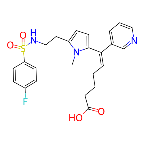 Chemical structure of BindingDB Monomer ID 50043856