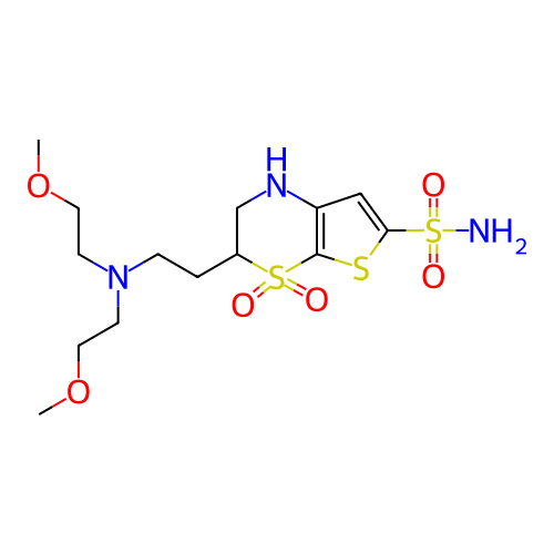 Chemical structure of BindingDB Monomer ID 50043900