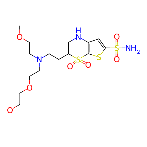 Chemical structure of BindingDB Monomer ID 50043912