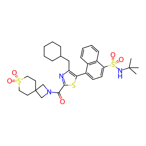 Chemical structure of BindingDB Monomer ID 50044180