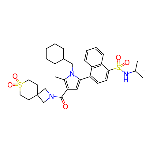 Chemical structure of BindingDB Monomer ID 50044181