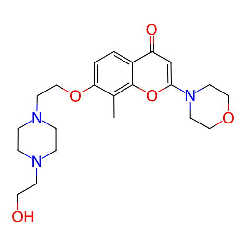 Chemical structure of BindingDB Monomer ID 50044223