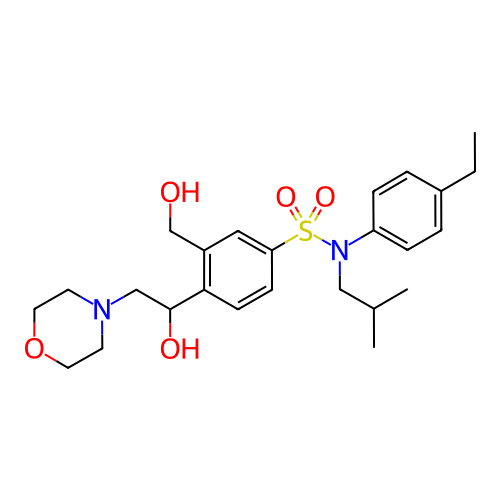 Chemical structure of BindingDB Monomer ID 50044240