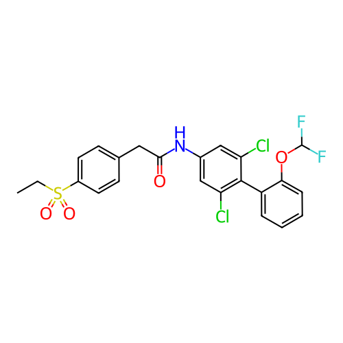 Chemical structure of BindingDB Monomer ID 50044254