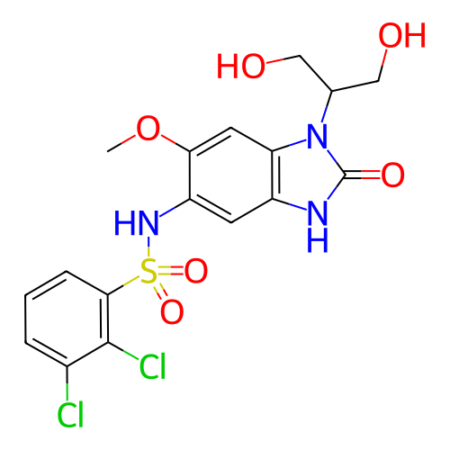 Chemical structure of BindingDB Monomer ID 50045296