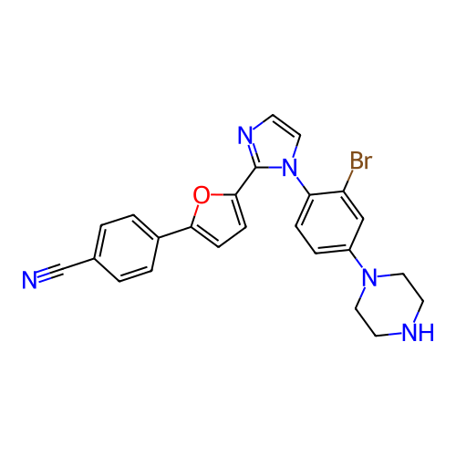 Chemical structure of BindingDB Monomer ID 50045415