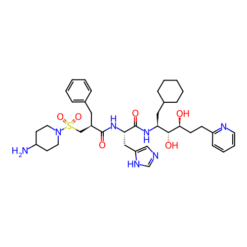 Chemical structure of BindingDB Monomer ID 50045684