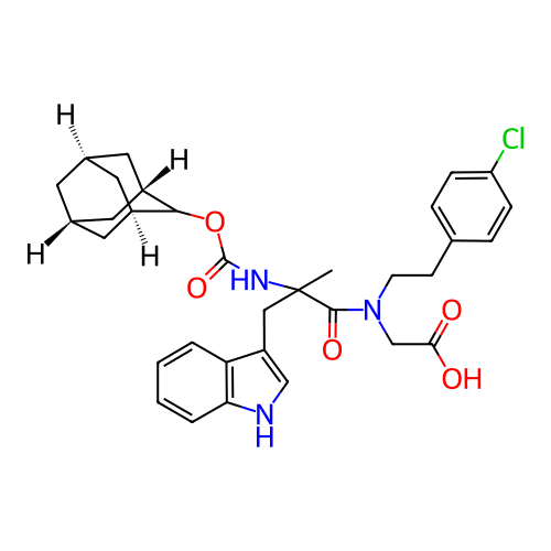 Chemical structure of BindingDB Monomer ID 50045796