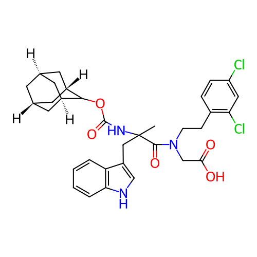 Chemical structure of BindingDB Monomer ID 50045816
