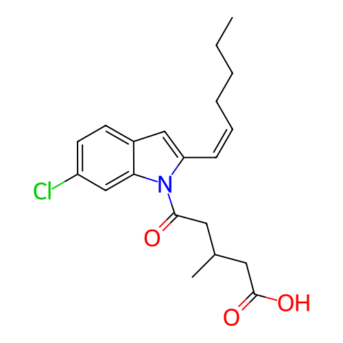 Chemical structure of BindingDB Monomer ID 50046281