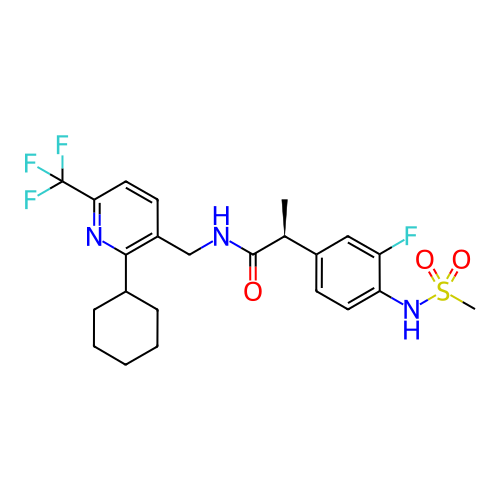 Chemical structure of BindingDB Monomer ID 50046296