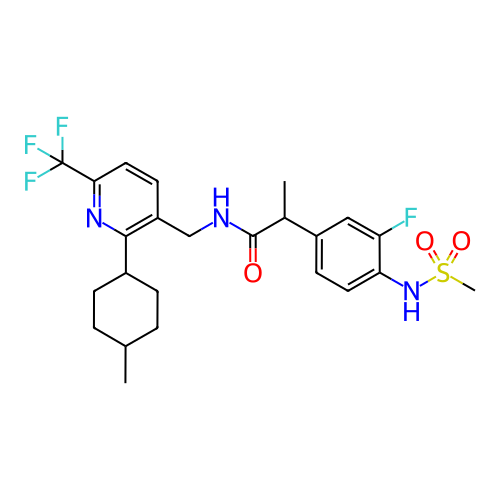 Chemical structure of BindingDB Monomer ID 50046297