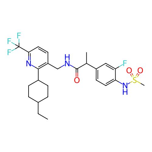 Chemical structure of BindingDB Monomer ID 50046298