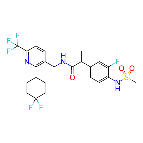 Chemical structure of BindingDB Monomer ID 50046305