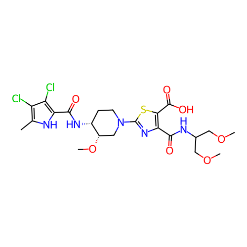 Chemical structure of BindingDB Monomer ID 50047215