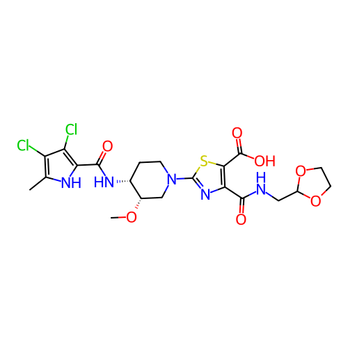 Chemical structure of BindingDB Monomer ID 50047217