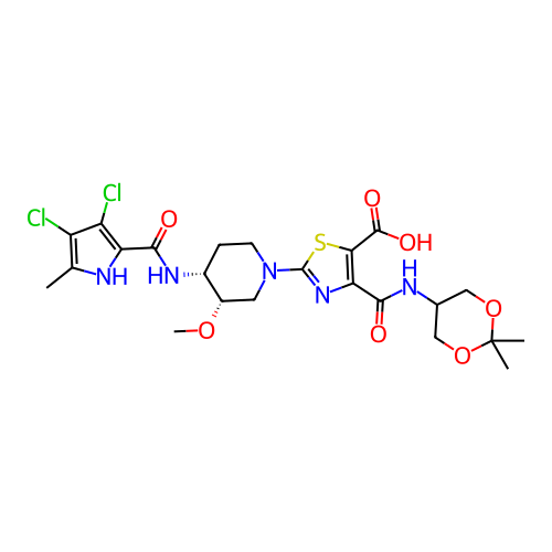 Chemical structure of BindingDB Monomer ID 50047218