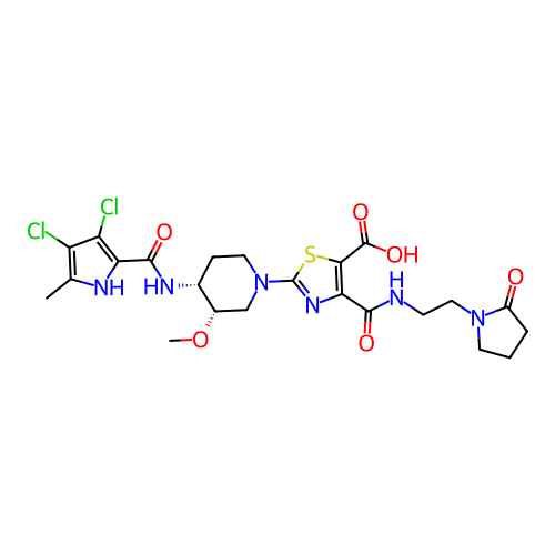 Chemical structure of BindingDB Monomer ID 50047220