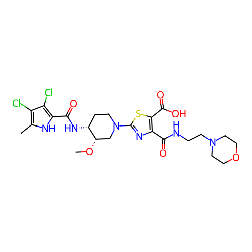 Chemical structure of BindingDB Monomer ID 50047221