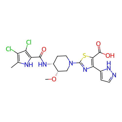 Chemical structure of BindingDB Monomer ID 50047340