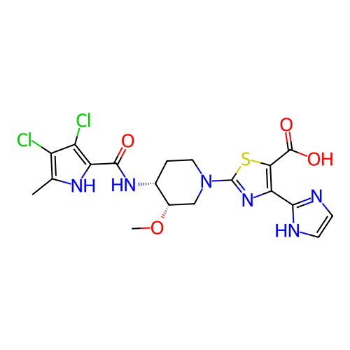 Chemical structure of BindingDB Monomer ID 50047341