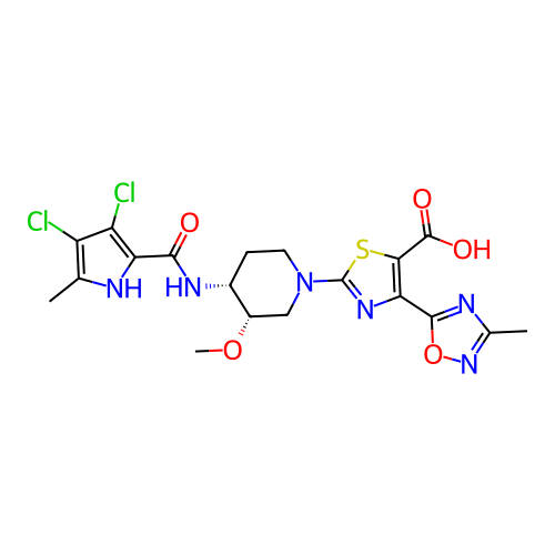 Chemical structure of BindingDB Monomer ID 50047343
