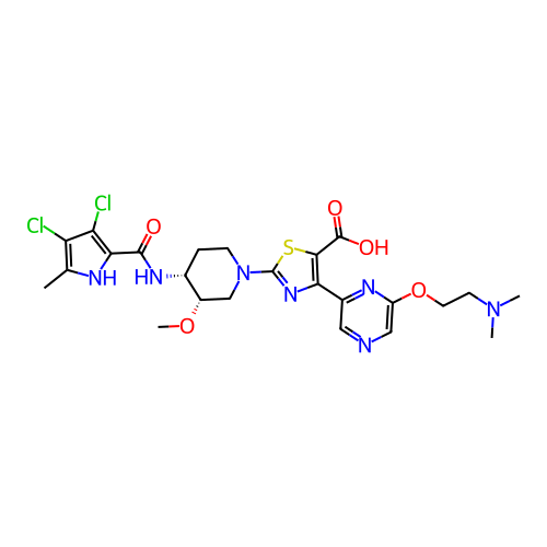 Chemical structure of BindingDB Monomer ID 50047344