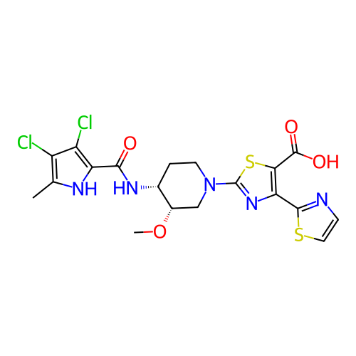 Chemical structure of BindingDB Monomer ID 50047347