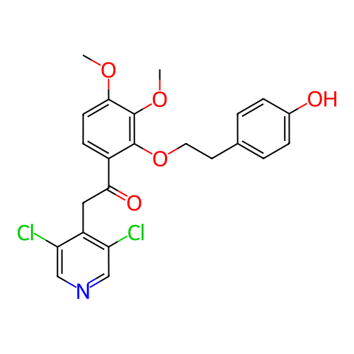 Chemical structure of BindingDB Monomer ID 50048476