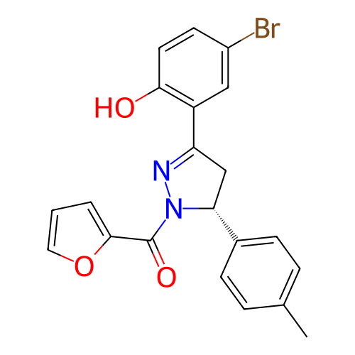 Chemical structure of BindingDB Monomer ID 50048554