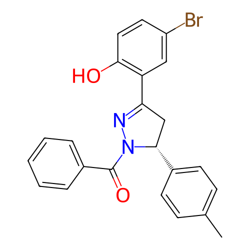 Chemical structure of BindingDB Monomer ID 50048555